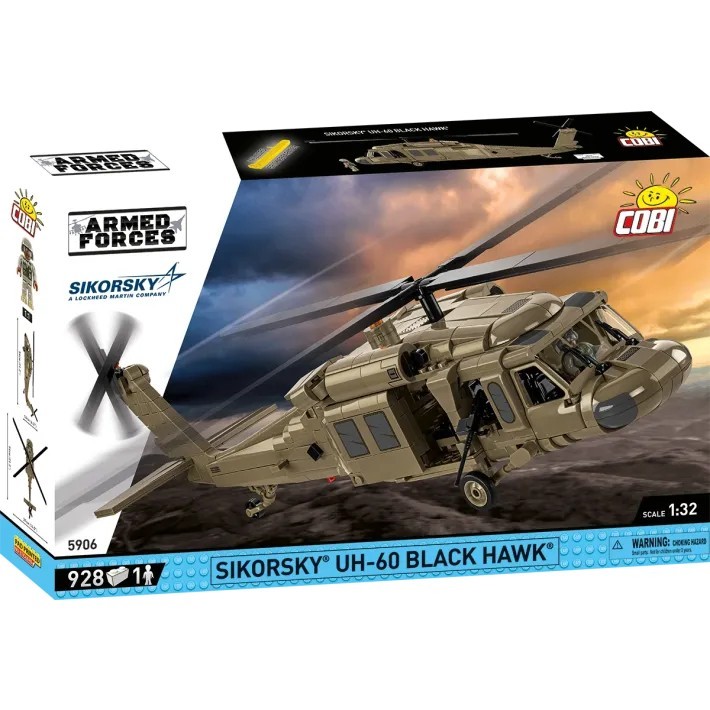5902251059064 Блоки Sikorsky UH-60 Black Hawk 928 блоков Cobi Klocki