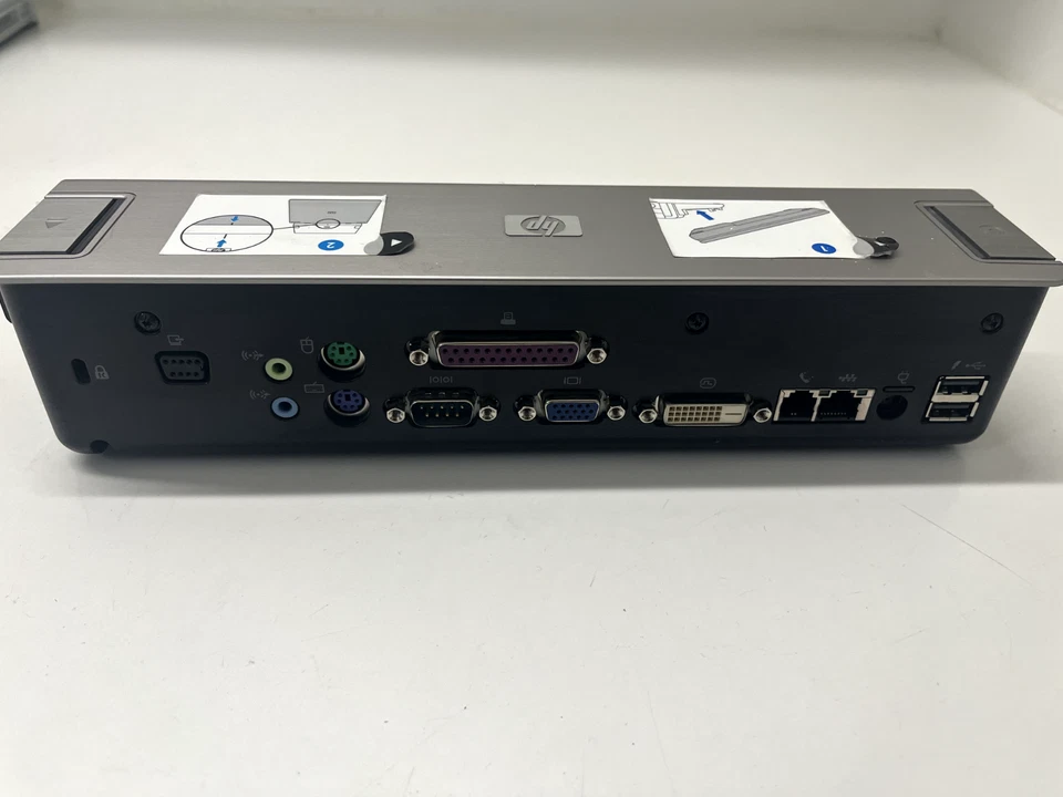 HP Compaq HSTNN-I09X Docking Station KP080AA - 483203-001 Laptop Port Replikator - Bild 2 von 3