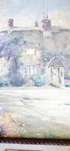 Marty Bell "Larkspur Cottage" Edizione Limitata Litografia Stampa su Tela, A/P 21 - Foto 15 di 17