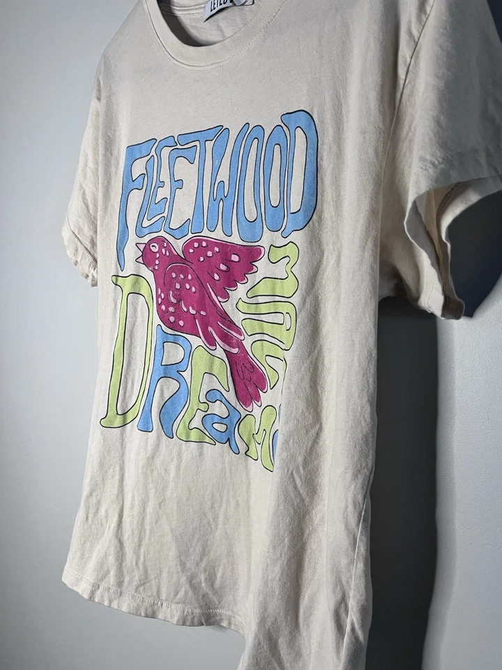 Camiseta Letluv Fleetwood Mac Dreams Bird Retro Gráfico Pequeña Foto 2 de 4