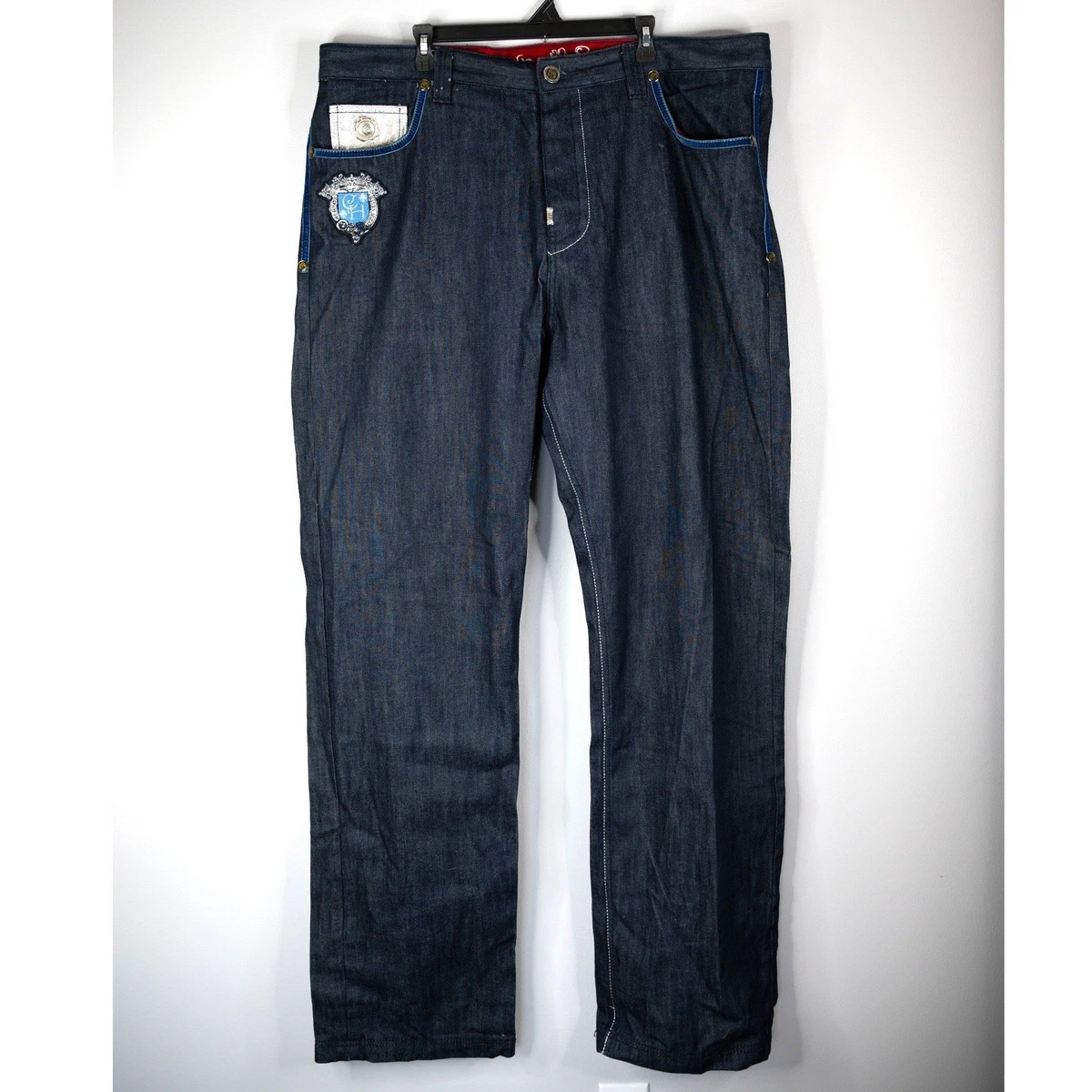 Crown Holder Hip Hop Relaxed Jeans for Men for sale | eBay