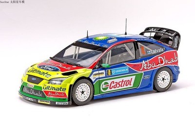 【新品】AUTOart 1/18 Ford Focus RS WRC(2003) Sunstar 1:18 Alloy car Ford Focus Ford Focus RS WRC car model | eBay