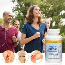 3 pack LivingWell Nutraceuticals Heal-n-Soothe Systemic Enzyme Formula 90 Cap*