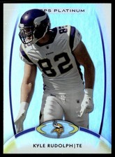 2012 Topps Platinum Kyle Rudolph Minnesota Vikings #35