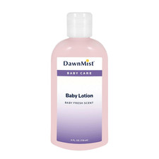 Dawn Mist Baby Lotion with Dispensing Cap, 4 Oz. Bottle Pack of 96 