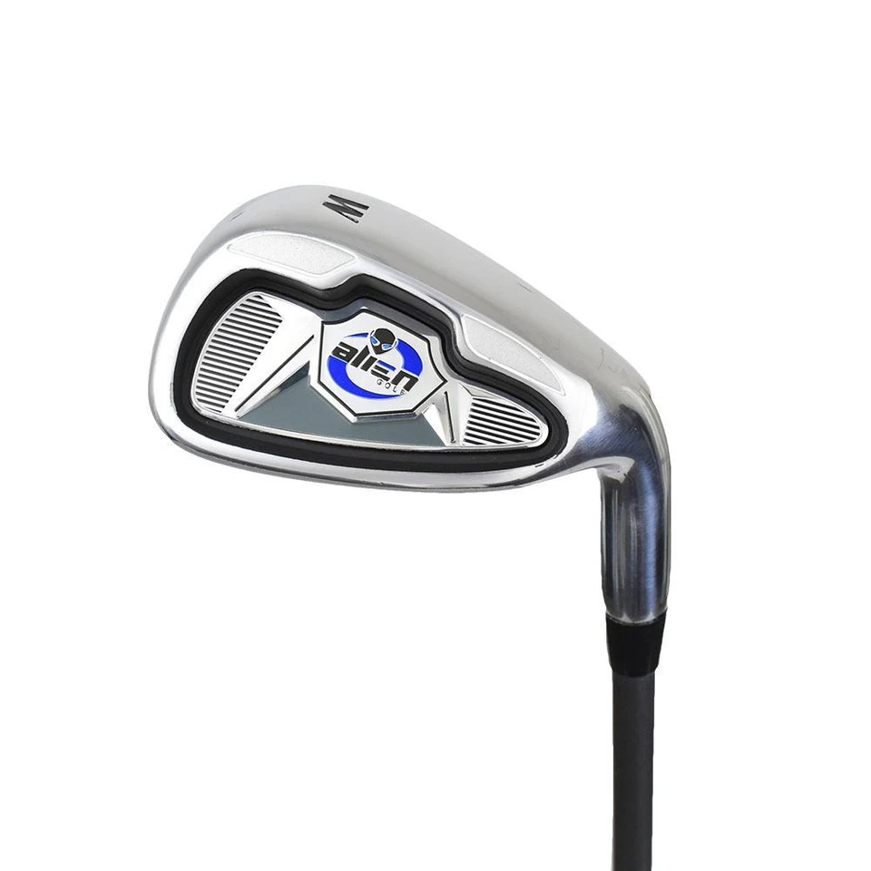 New Alien Golf LH Junior 6 Piece Set Ages 6-8 (Left Handed) Blue/Gray - Image 4 of 4
