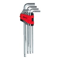 Ks Tools Kugelkopf-Innensechskant-WinkelstiftschlüSsel-Satz,Xl,10-Tlg. Zoll