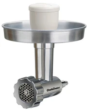 Food Grinder Attachment, One Size, Cast Metal