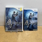 Resident Evil 4 Wii Edition (Nintendo Wii, 2007) CIB Authentic Tested