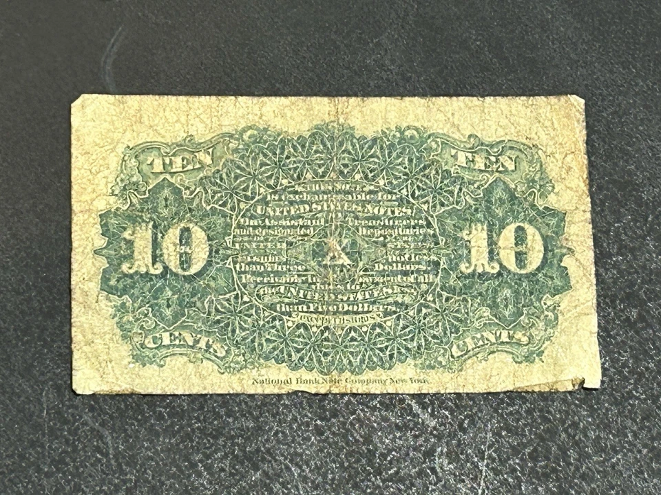 1863 10 Cent Fractional Currency LOW Shipping!!! - Image 2 of 2