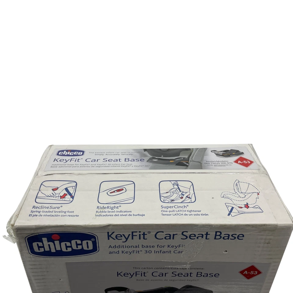Base de asiento de coche infantil Chicco KeyFit 30 para seguridad infantil en negro/gris #N3057 (AR) Foto 2 de 4