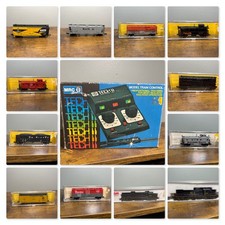 Lot of N Guage Engines, Cars, Track and MRC Tech II contoller