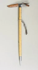 Vintage STUBAI ICE AXE, iconic “Aschenbrenner Führerpickel” Austria 32”-11”