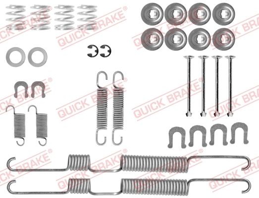 Quick Brake ZubehöRsatz, Bremsbacken 105-0698 FüR Toyota VW-image