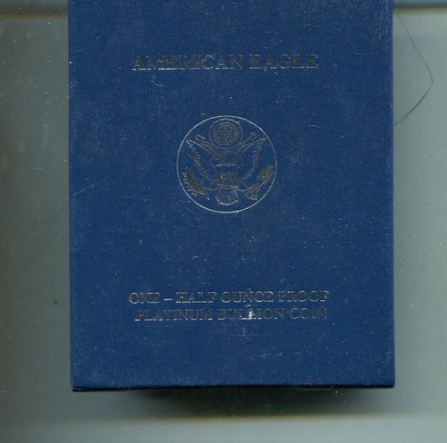 AMERICAN EAGLE 2006 1/2 OUNCE PLATINUM COIN GOVERNMENT BOX ONLY