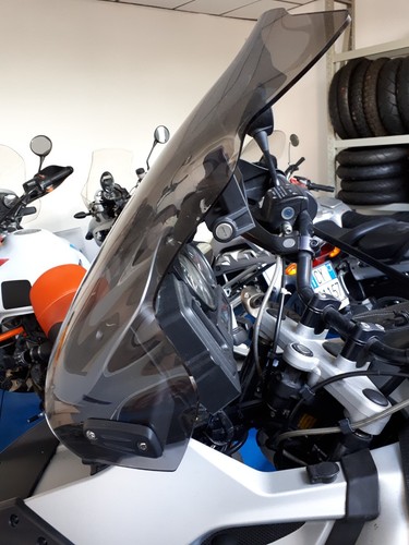 BMW R1150GS R 1150 GS Adventure R21 cupolino parabrezza maggiorato fume' PMMA - Foto 5 di 10