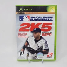 Major League Baseball MLB 2K5 (Original Xbox) CIB COMPLETE & TESTED