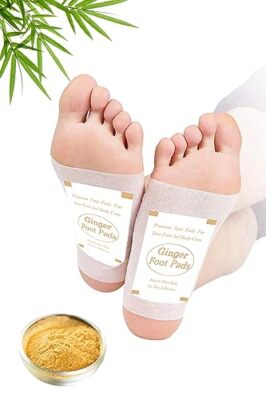 Foot Pads - (60Pads) Ginger Foot Pads for Better Sleep and Anti-Stress Relief...