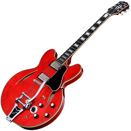 Epiphone ES-335 6 String Semi-Hollow Body Electric Guitar - Cherry Red