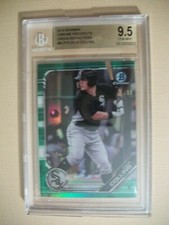 ZACK COLLINS 2019 Bowman Chrome Prospects Green Ref/99 BCP76 BGS GEM MINT 9.5