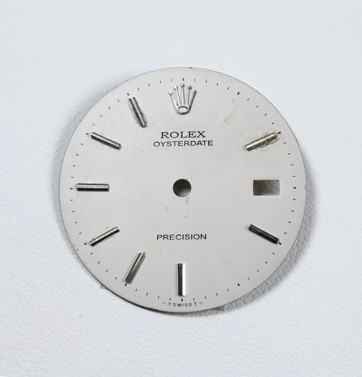 Quadrante bianco per Rolex modello OysterDate Precision