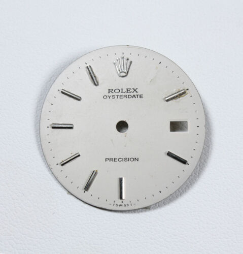 Quadrante bianco per Rolex modello OysterDate Precision - Zdjęcie 1 z 1