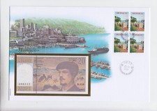 Monaco, Numisbrief mit Geldschein, 2001 kassenfrisch 115447