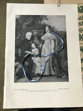 Ferd.G. Waldmüller, Kerzmann family, print approved. Art publisher A. Schroll, Vienna