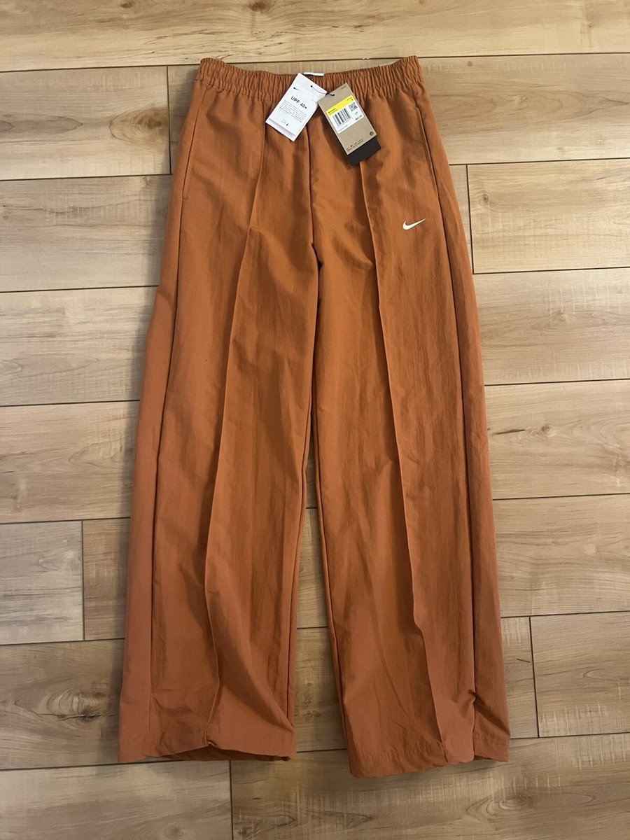 nike swoosh woven pants women's