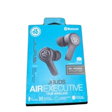 JLab JBuds Air Executive Bluetooth Earbuds + Charging Case - Black~ NEW ~ SEALED