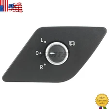 Mirror Switch Knob w/ Heat Function For VW Jetta MK6 5C7 959 565J 10Pin 2011-16