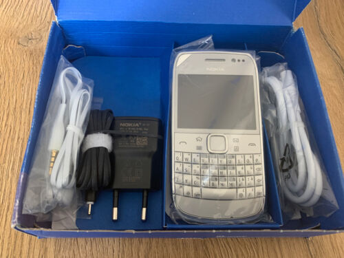 Nokia E6-00 - Silber (Ohne Simlock)  100% Original !! Neu ! - Bild 1 von 8