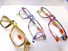 3 Lady /Girl Reading Glasses Impact resistant Power 3.50 Multicolor fashion