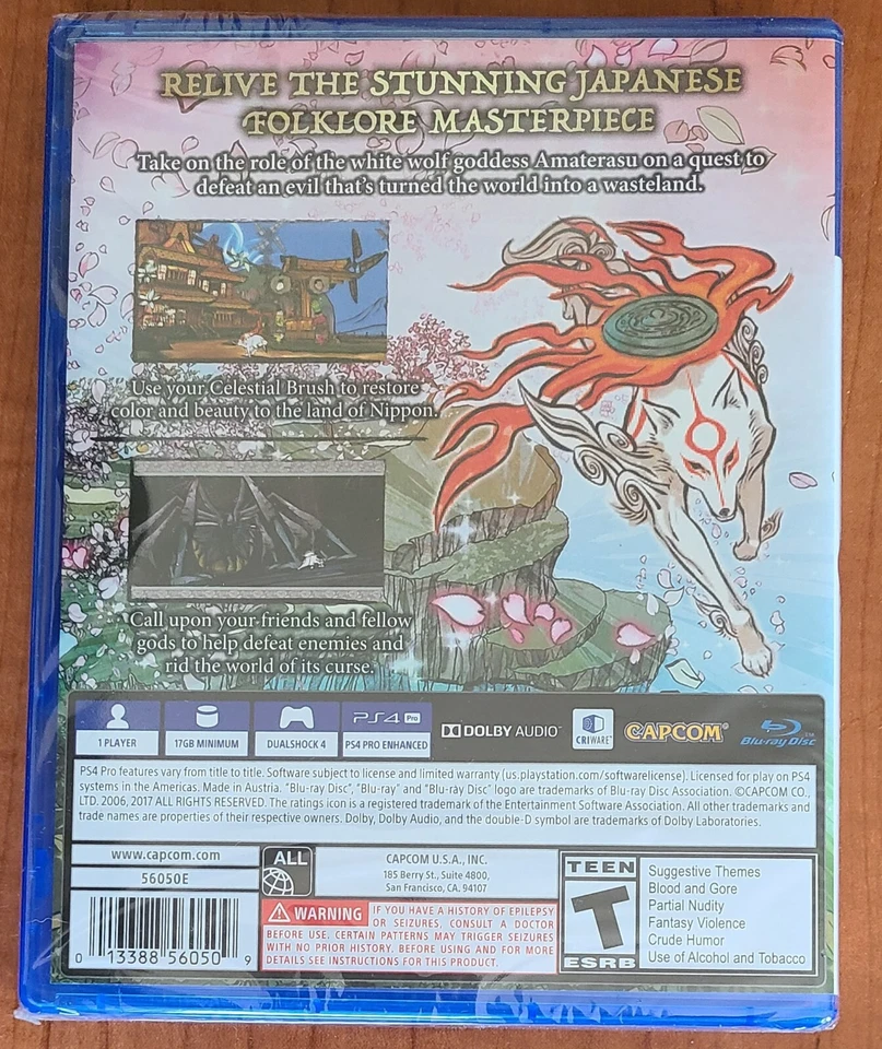 Okami HD - PlayStation 4 (PS4 - NEW) - Image 2 of 4