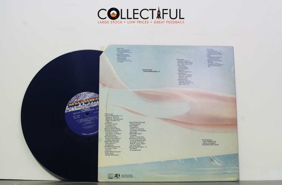 GROVER WASHINGTON, JR. SKYLARKIN' MOTOWN 1980 VINYL LP RECORD🔥 eBay
