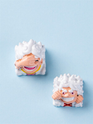 Anime ONE Keycap PIECE Nika Luffy Handmade Resin Keycap For Cherry MX keyboard