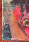 William Persona, oil painting, palette knife on board, Hawaiian Girl, not clown — photo 4