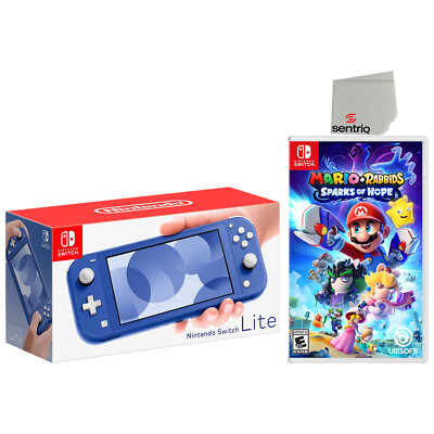 Nintendo Switch Lite 32GB Video Game Console with Mario + Rabbids