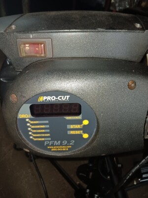 Procut 9.2 DRO2 on car brake lathe 