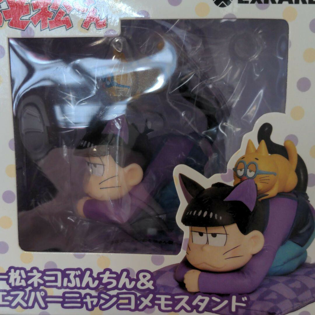 Osomatsu-san Ichimatsu Neko Bunchin & Espa Nyanko Memo Stand
