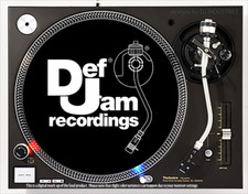 Def Jam Recordings - 7"-12" DJ slipmat for LP turntable record player