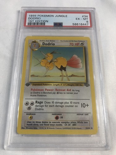 Dodrio (1st Edition) graded PSA 6 for sale on eBay
