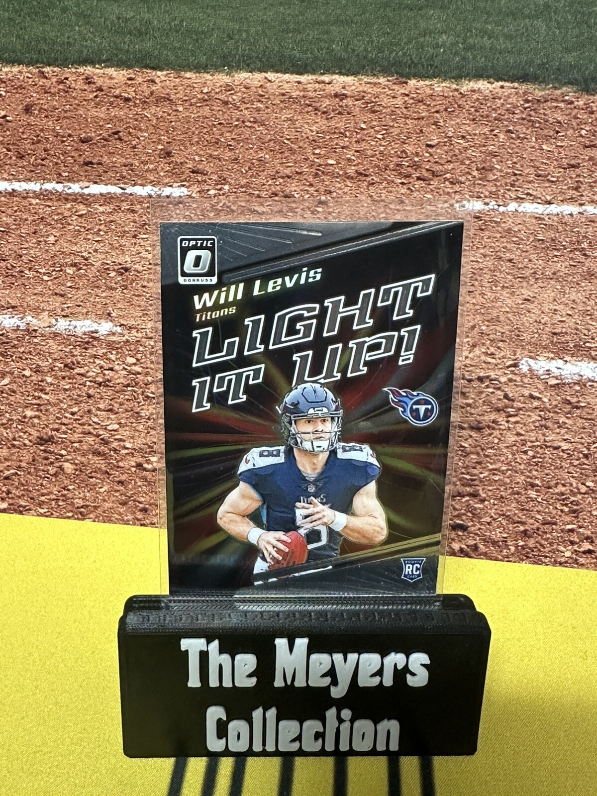 2023 Panini Donruss Optic Will Levis Rookie Light it Up LU-WL Titans RC