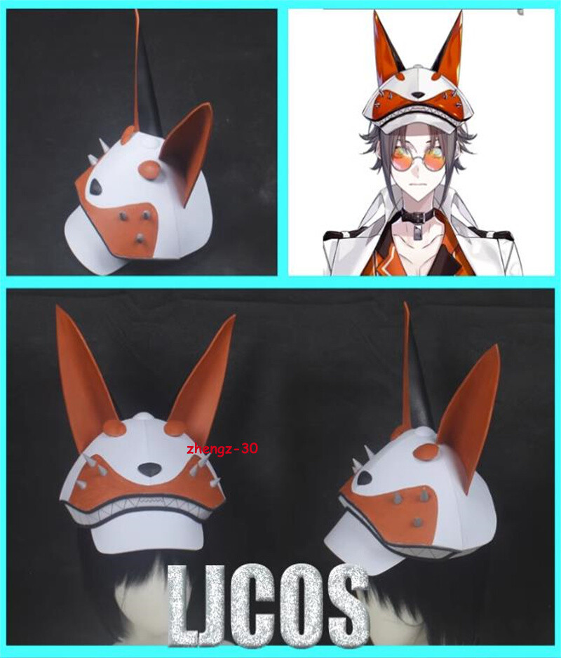 Vtuber NIJISANJI Hololive Luxiem Mysta Rias Cosplay Hat Cap