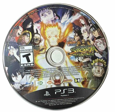Naruto Ultimate Ninja Storm Revolution - PS3 - *Disc Only*  *Black Label*