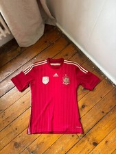 2013-15 Spain Home Shirt (Excellent) S