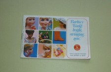 VINTAGE MOD BARBIE "BARBIE'S WORLD: BRIGHT, SWING NOW " BOOKLET
