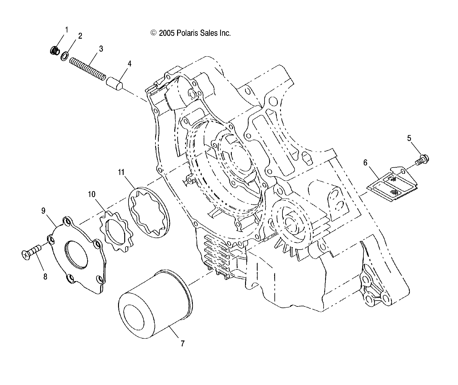 Polaris Oil Relief Valve, Genuine OEM Part 3086222, Qty 1 194722555396