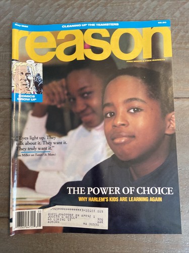 Reason Magazine May 1989 Power of Choice Why Harlem's Kids are Learning Again