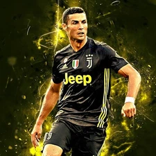 Cristiano Ronaldo CR7 Poster Wall Art Photo Prints 16x16, 20x20, 24x24"